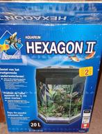 Aquarium hexagon II 20L, Animaux & Accessoires, Enlèvement, Utilisé, Aquarium vide