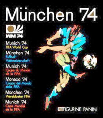 PANINI voetbal WORLD CUP 74 MUNCHEN LOSSE SET 400 st. beschikbaar voor biedingen