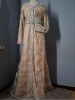 Bijge takchita, Kleding | Dames, Gelegenheidskleding, Ophalen of Verzenden, Zo goed als nieuw, Maat 36 (S), Beige