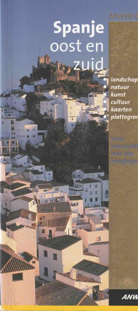 Spanje oost en zuid ANWB Goud, Boeken, Reisgidsen, Zo goed als nieuw, Europa, ANWB, Ophalen of Verzenden