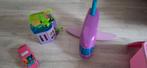 polly pocket vliegtuig, limousine, kapsalon met accessoires, Kinderen en Baby's, Ophalen, Gebruikt