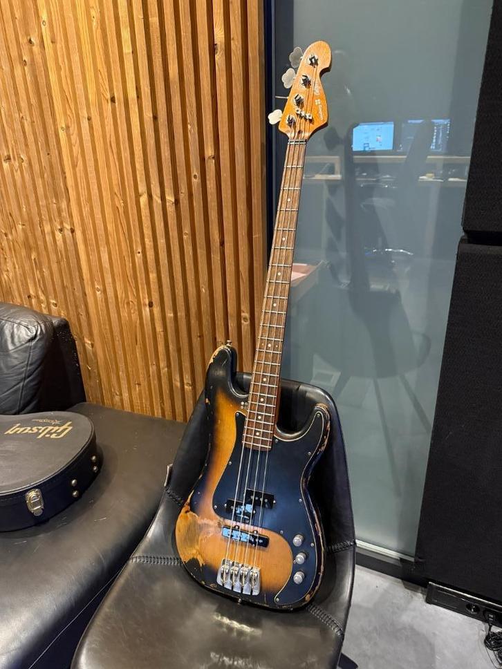 Sandberg California VT Masterpiece, Muziek en Instrumenten, Snaarinstrumenten | Gitaren | Bas, Gebruikt, Elektrisch, Ophalen