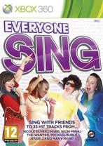Everyone Sing (microfoon vereist), Games en Spelcomputers, Games | Xbox 360, Muziek, Gebruikt, 1 speler, Ophalen of Verzenden