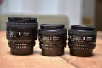 Nikon 85mm f1.8 / 28mm 2.8 / 24mm 2.8 alle AF-D, Ophalen of Verzenden, Zo goed als nieuw