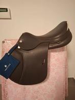 Bruin Prestige Paris springzadel 18 inch in nieuwstaat