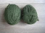 Breiwol groen 75 gram, Hobby en Vrije tijd, Ophalen of Verzenden, Zo goed als nieuw, Naald, Breien