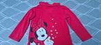 T-shirt rouge à col roulé avec Minnie Mouse Kiabi Disney - M, Fille, Kiabi, Enlèvement, Chemise ou À manches longues