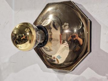 messing wandlamp design  motoko ishii voor staff  beschikbaar voor biedingen