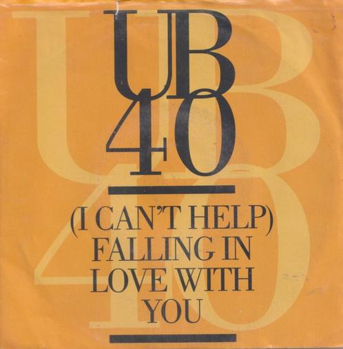 UB40 – Falling in love with you / Jungle love – Single, Cd's en Dvd's, Vinyl Singles, Gebruikt, Single, Pop, 7 inch, Ophalen of Verzenden