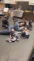 Set elisa beeldjes, Ophalen