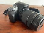 Sony a330 fototoestel + 18-200 lens, Audio, Tv en Foto, Fotocamera's Digitaal, Ophalen of Verzenden, Gebruikt, Spiegelreflex, Sony
