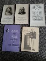 Anciennes cartes de prière 5 pièces, Enlèvement ou Envoi