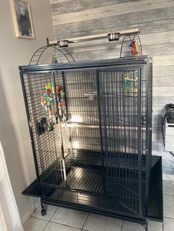 Cage perroquet XXL cage ara cacatoes gris du gabon NEUF beschikbaar voor biedingen