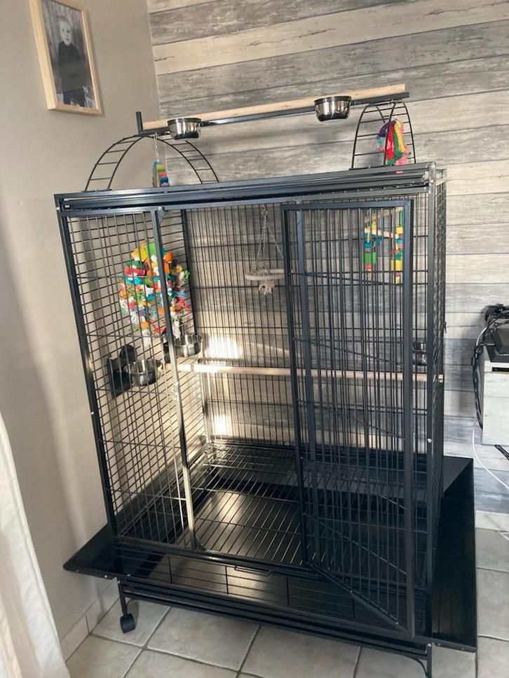 Cage perroquet XXL cage ara cacatoes gris du gabon NEUF, Dieren en Toebehoren, Vogels | Hokken en Kooien, Nieuw, Overige typen