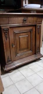 Massief eiken tv kast, Antiek en Kunst, Antiek | Meubels | Kasten, Ophalen