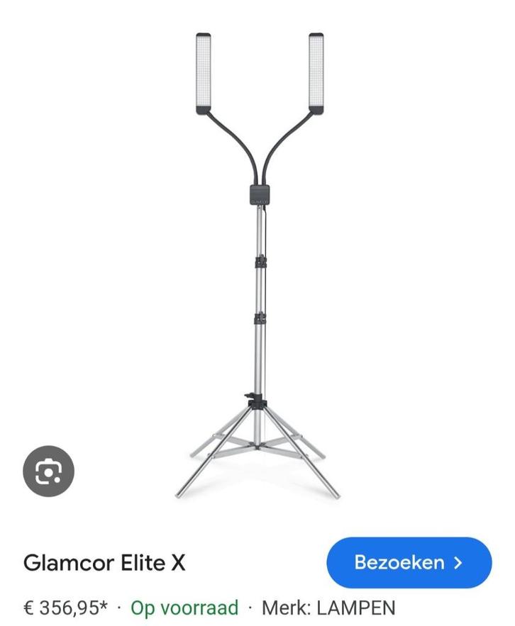 Wimper lamp, Handtassen en Accessoires, Uiterlijk | Cosmetica en Make-up, Zo goed als nieuw, Ophalen