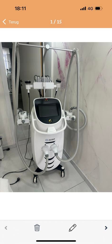 Cryo Vetbevriezing, Elektronische apparatuur, Persoonlijke Verzorgingsapparatuur, Zo goed als nieuw, Ophalen of Verzenden