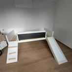 Kinderbed te koop, Huis en Inrichting, Slaapkamer | Bedden, Ophalen, Eenpersoons, Wit, Zo goed als nieuw