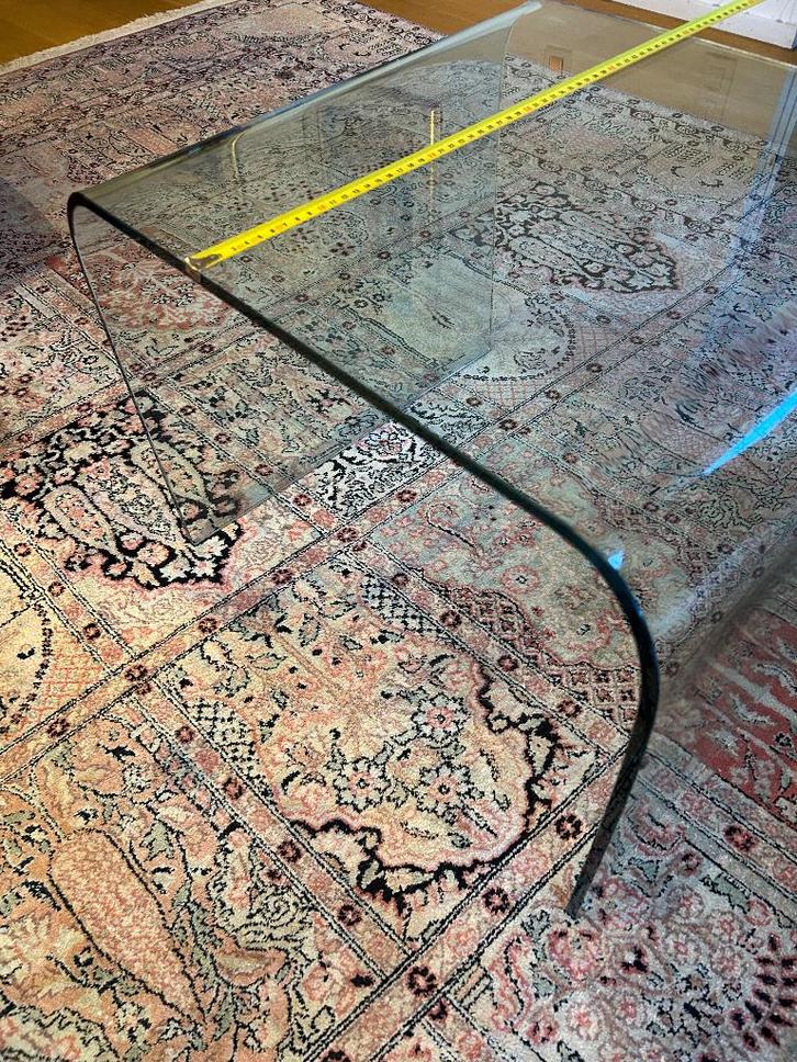 Table de salon en verre, Maison & Meubles, Tables | Tables de salon, Utilisé, Moins de 50 cm, 50 à 100 cm, 50 à 100 cm, Carré