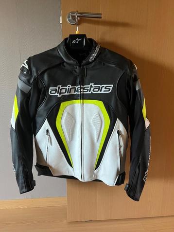 Lederen motorvest Alpinstar