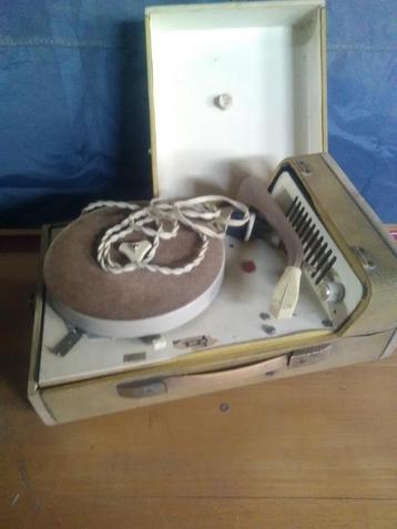 Ancien tourne disque Phillips, Enlèvement, Utilisé, Tourne-disque, Philips