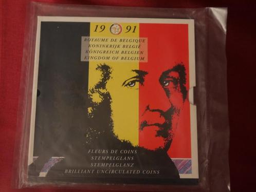 FDC 1991 Belgique - Mozart 200 ème anniversaire de sa mort, Postzegels en Munten, Munten | België, Setje, Ophalen of Verzenden