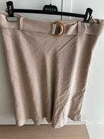 Beige linnen rok gigue, Kleding | Dames, Rokken, Gigue, Beige, Maat 46/48 (XL) of groter, Ophalen of Verzenden
