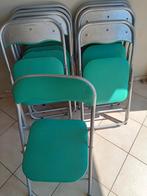 Groene vouwstoelen, Caravans en Kamperen, Ophalen, Gebruikt, Campingstoel