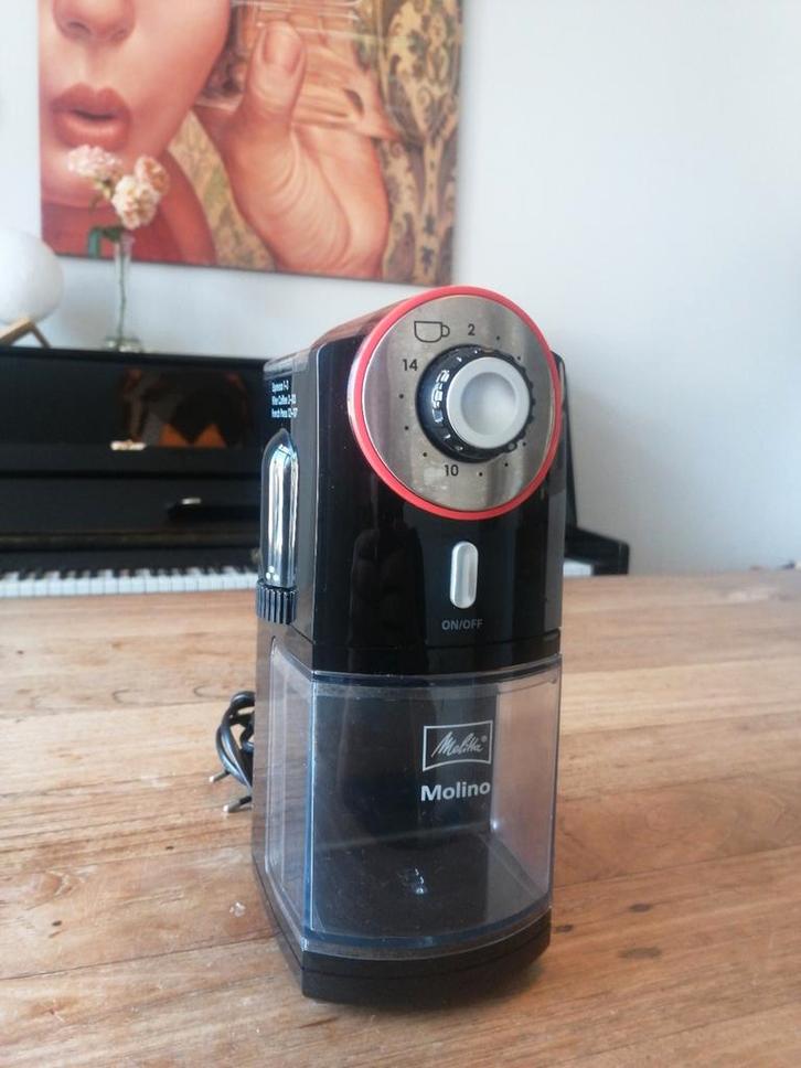 Melita molino koffiemolen, Elektronische apparatuur, Koffiemachine-accessoires, Gebruikt, Ophalen of Verzenden