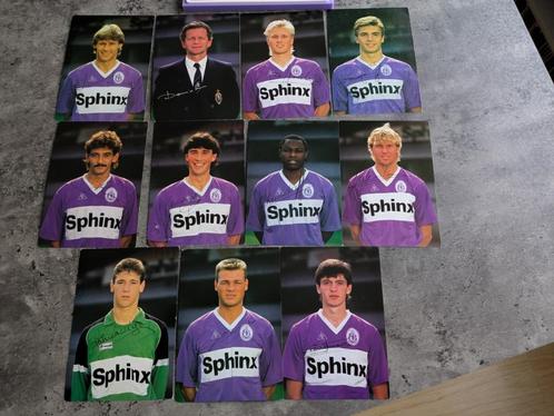 CARTES POSTALES DE FOOTBALL DU BEERSCHOT SIGNÉES ! ! ! ! 11x, Hobby & Loisirs créatifs, Autocollants & Images, Comme neuf, Envoi