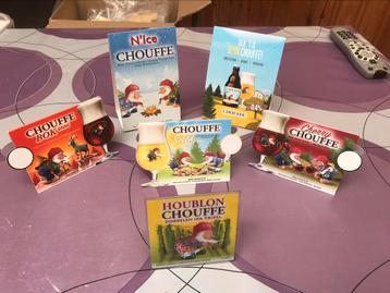 Assiettes de table publicitaires La chouffe, 6 pour 6€, Enlèvement ou Envoi, Neuf, Panneau publicitaire
