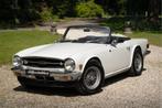 Triumph TR6 Soft Top, Auto's, Triumph, Lederen bekleding, TR6, Cabriolet, Wit