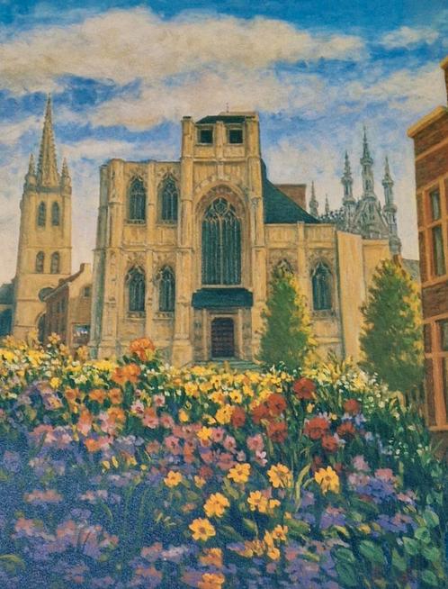 Litho Leuven - Katy Wieme, Antiek en Kunst, Kunst | Litho's en Zeefdrukken, Ophalen of Verzenden