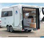 Caravan deseo motorfiets fiets jumping achterklep wit8/ 2022, Knaus, Particulier, Dwars-stapelbed, Tot en met 4