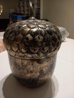 Silver plated "acorn" Ice Bucket Teghini Firenze, Antiek en Kunst, Verzenden
