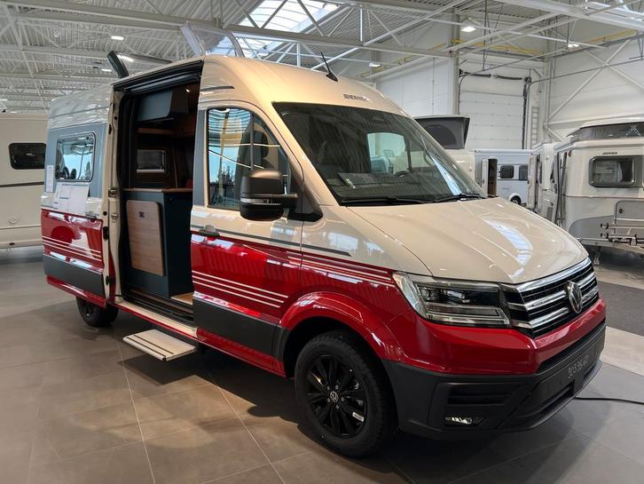 Eriba Car 602 buscamper met face to face zithoek, Caravans en Kamperen, Mobilhomes, Bedrijf, tot en met 4, Buscamper of Camperbus