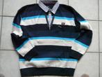 Herenpullover met overhemdkraag :Comax tricot Maat L, Ophalen, Maat 52/54 (L), Comax tricot, Blauw