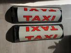 Taxi bord lange model, Ophalen