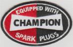 Champion Spark & Plugs stoffen opstrijk patch embleem #3, Verzenden