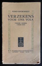 Verzekens voor ons Volk - F. Van de Maele - 1910, Enlèvement ou Envoi, Utilisé