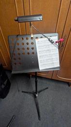 muziekblad standaard, Muziek en Instrumenten, Standaarden, Ophalen of Verzenden, Gebruikt, Muziekstandaard, Accordeon