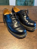 Vintage 1461 Quilon Leren Oxford Schoenen Made in England, Ophalen, Zwart, Boots, Zo goed als nieuw