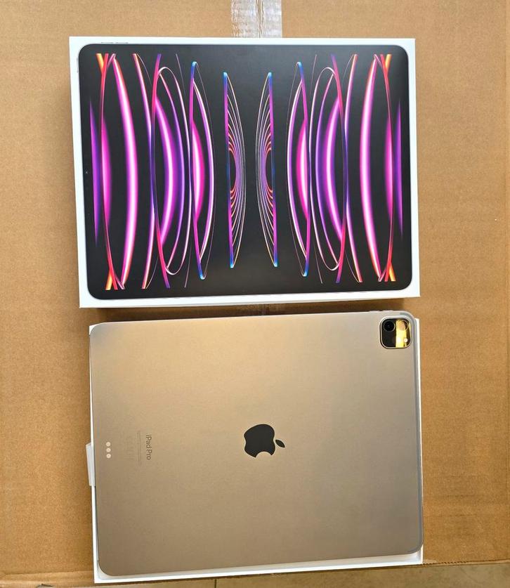 Apple iPad Pro (6th generation), Computers en Software, Apple iPads, Zo goed als nieuw, Overige modellen, Wi-Fi, 12 inch, 128 GB