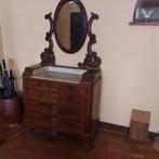 antieke commode met spiegel, Antiek en Kunst, Ophalen