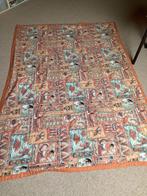 Bedsprei (deken) met Egyptische tekeningen, Ophalen of Verzenden, Zo goed als nieuw, Tweepersoons, Deken of Dekbed