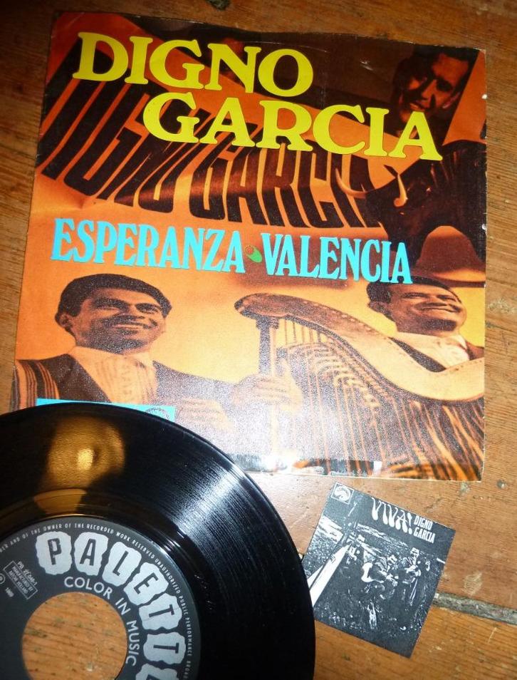 DIGNO GARCIA Esperanza Valencia 1969, Cd's en Dvd's, Vinyl Singles, Single, Verzenden