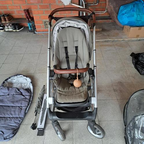 buggy mutsy icon vision + cybex cloud z i size te koop, Enfants & Bébés, Buggys, Comme neuf, Protection de pluie, Couverture pieds