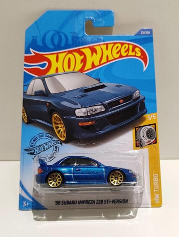 Hot Wheels '98 Subaru Impreza 22b STI Blauw (2019) beschikbaar voor biedingen