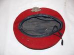 Congolees Para Commando baret, Ophalen of Verzenden, Landmacht, Helm of Baret