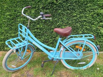 lichtblauwe meisjes omafiets 24 inch beschikbaar voor biedingen